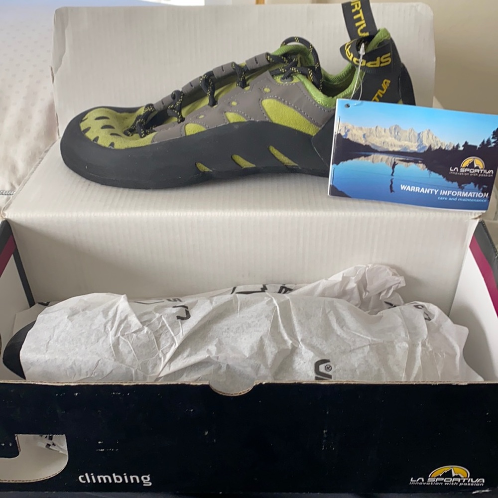 Climbing shoes